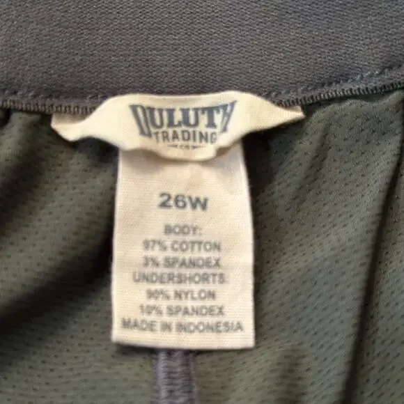 Duluth Trading Co Forest Green Skort - Picture 7 of 7